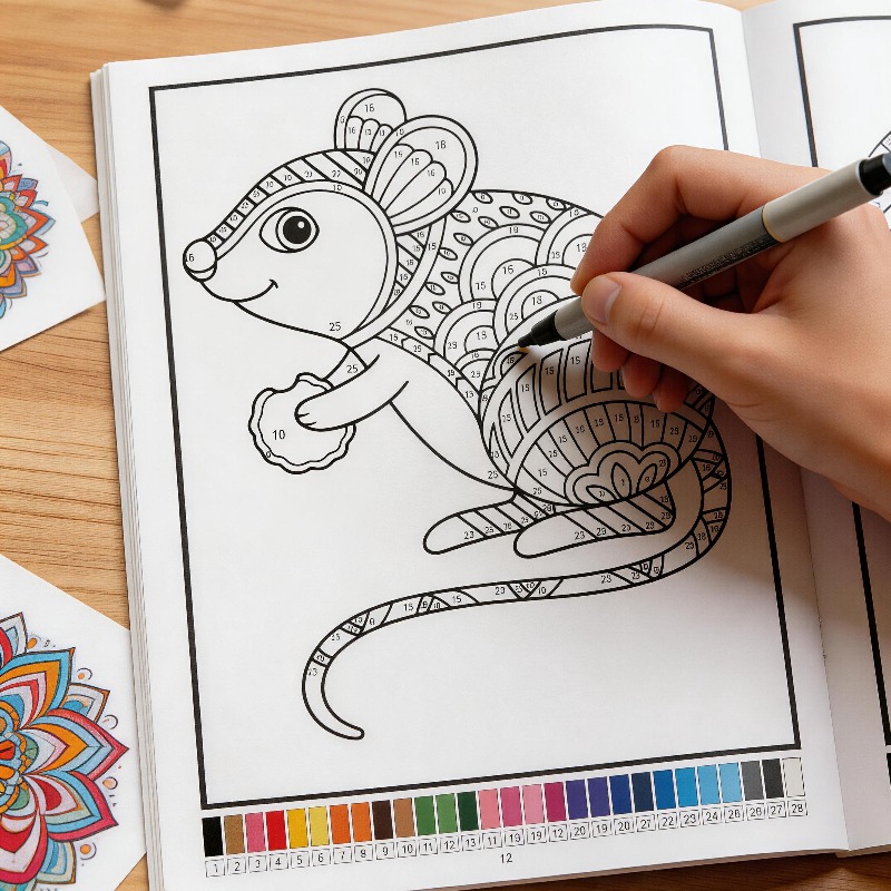 Adult Animal/plant Coloring St - Adult Coloring Book Stress Relief 评论和价格