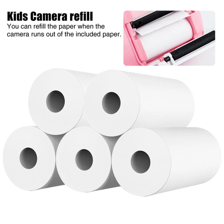 NEW 10 Rolls Camera Thermal Pa - Mini Pocket Thermal Printer Paper Roll 评论和价格