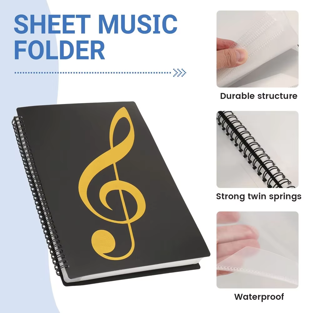Flexible 40 Pages Piano Music  - Blank Sheet Music Notebook 评论和价格